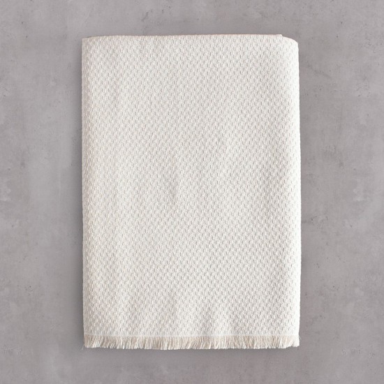 Ριχτάρι Πολυθρόνας Living Room Rami Ecru Jacquard Rythmos (160x180) 1Τεμ