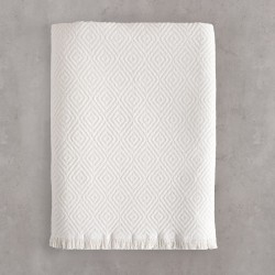 Ριχτάρι Διθέσιου Living Room Elysse Ecru Jacquard Rythmos (180x240) 1Τεμ