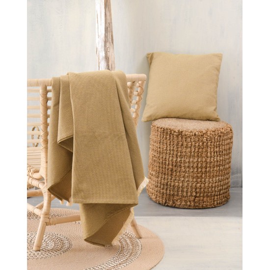 Ριχτάρι Τετραθέσιου Living Room Veracruz Ocher Jacquard Chenille Rythmos (180x330) 1Τεμ Ριχτάρι Τετραθέσιου Living Room Veracruz Ocher Jacquard Chenille Rythmos (180x330) 1Τεμ