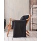 Ριχτάρι Πολυθρόνας Living Room Kidal Black Jacquard Rythmos (160x180) 1Τεμ
