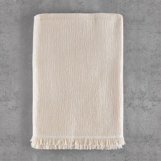 Ριχτάρι Τετραθέσιου Living Room Essie Ecru Jacquard Rythmos (180x330) 1Τεμ