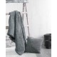 Διακοσμητική Μαξιλαροθήκη Living Room Essie Dark Grey Jacquard Rythmos (40x40) 1Τεμ