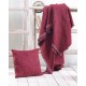 Ριχτάρι Πολυθρόνας Living Room Avida Bordeaux Jacquard Rythmos (160x180) 1Τεμ