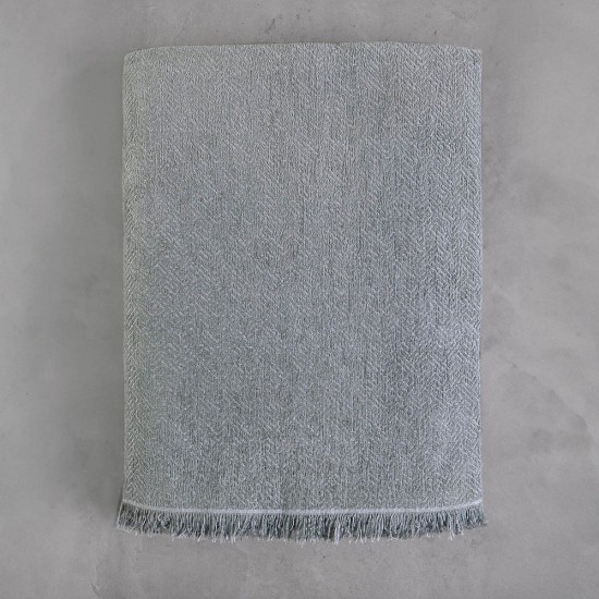 Ριχτάρι Τετραθέσιου Living Room Avida Grey Jacquard Rythmos (180x330) 1Τεμ