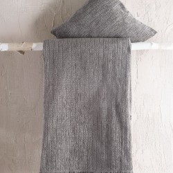 Διακοσμητική Μαξιλαροθήκη Living Room Corvet Grey Rythmos (40x40) 1Τεμ