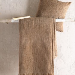Διακοσμητική Μαξιλαροθήκη Living Room Corvet Brown Rythmos (40x40) 1Τεμ