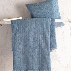 Διακοσμητική Μαξιλαροθήκη Living Room Corvet Blue Rythmos (40x40) 1Τεμ