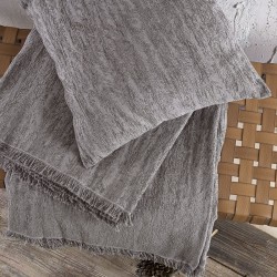 Διακοσμητική Μαξιλαροθήκη Living Room Apertius Grey-Brown Rythmos (40x40) 1Τεμ