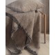 Ριχτάρι Τριθέσιου Living Room Calhua Brown Jacquard Chenille Rythmos (180x280) 1Τεμ