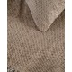 Ριχτάρι Τριθέσιου Living Room Calhua Brown Jacquard Chenille Rythmos (180x280) 1Τεμ