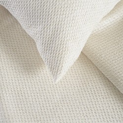 Ριχτάρι Διθέσιου Living Room Calhua Ecru Jacquard Chenille Rythmos (180x240) 1Τεμ