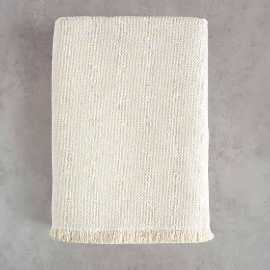 Ριχτάρι Διθέσιου Living Room Calhua Ecru Jacquard Chenille Rythmos (180x240) 1Τεμ