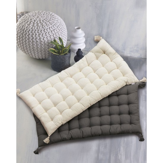 Μαξιλάρι Δαπέδου Accessories Sonia Grey Rythmos (60x120) 1Τεμ