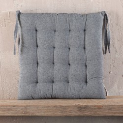 Μαξιλάρι Καρέκλας Accessories Trype Grey Rythmos (40x40) 1Τεμ