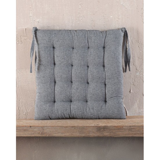 Μαξιλάρι Καρέκλας Accessories Trype Grey Rythmos (40x40) 1Τεμ