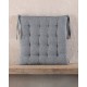 Μαξιλάρι Καρέκλας Accessories Trype Grey Rythmos (40x40) 1Τεμ