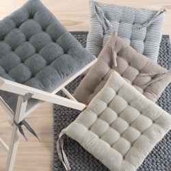 Μαξιλάρι Καρέκλας Accessories Trype Beige Rythmos (40x40) 1Τεμ