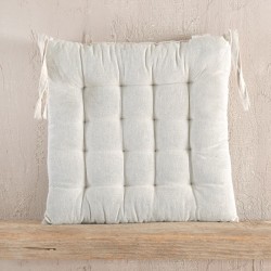 Μαξιλάρι Καρέκλας Living Room Messini Natural Rythmos (40x40) 1Τεμ