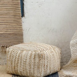 Μαξιλάρι-Πούφ Accessories Savar Cotton Rythmos (45x45x30) 1Τεμ