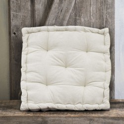 Μαξιλάρι Δαπέδου Accessories Kathy Ecru Rythmos (50x50x10) 1Τεμ
