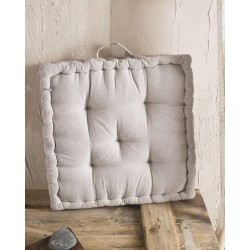 Μαξιλάρι Δαπέδου Accessories Kathy Beige Cotton Rythmos (50x50x10) 1Τεμ Μαξιλάρι Δαπέδου Accessories Kathy Beige Cotton Rythmos (50x50x10) 1Τεμ