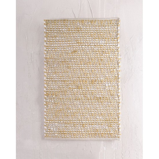 Χαλάκι Κουζίνας Accessories Mandel Ocher Cotton Rythmos (70x140) 1Τεμ