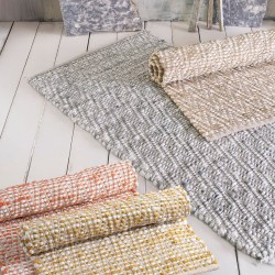 Χαλάκι Κουζίνας Accessories Mandel Ocher Cotton Rythmos (70x140) 1Τεμ