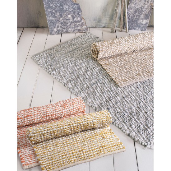 Χαλάκι Κουζίνας Accessories Mandel Ocher Cotton Rythmos (70x140) 1Τεμ