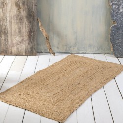 Χαλάκι Floor Rugs Ratan 01 Jute Rythmos (120x180) 1Τεμ