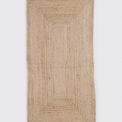 Χαλάκι Floor Rugs Ratan 01 Jute Rythmos (120x180) 1Τεμ