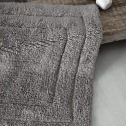 Πατάκι Μπάνιου Rugs Senna Grey Cotton Rythmos (60x90) 1Τεμ