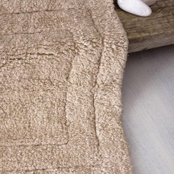 Πατάκι Μπάνιου Rugs Senna Beige Cotton Rythmos (60x90) 1Τεμ