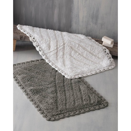 Πατάκι Μπάνιου Rugs Emperor Grey Cotton Rythmos (60x90) 1Τεμ Πατάκι Μπάνιου Rugs Emperor Grey Cotton Rythmos (60x90) 1Τεμ