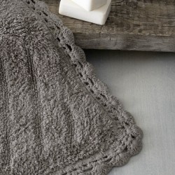 Πατάκι Μπάνιου Rugs Emperor Grey Cotton Rythmos (60x90) 1Τεμ Πατάκι Μπάνιου Rugs Emperor Grey Cotton Rythmos (60x90) 1Τεμ