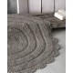 Χαλάκι Floor Rugs Opal Light Grey Cotton Rythmos (70cm) 1Τεμ