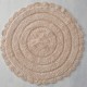 Χαλάκι Floor Rugs Opal Beige Cotton Rythmos (70cm) 1Τεμ