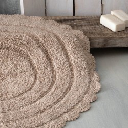 Χαλάκι Floor Rugs Opal Beige Cotton Rythmos (70cm) 1Τεμ