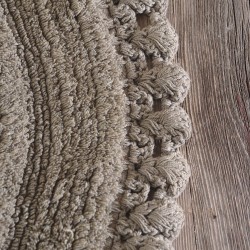Χαλάκι Floor Rugs Opal Grey-Brown Cotton Rythmos (70cm) 1Τεμ