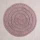Χαλάκι Floor Rugs Opal Mauve Cotton Rythmos (70cm) 1Τεμ Χαλάκι Floor Rugs Opal Mauve Cotton Rythmos (70cm) 1Τεμ
