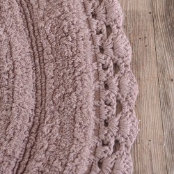 Χαλάκι Floor Rugs Opal Mauve Cotton Rythmos (70cm) 1Τεμ Χαλάκι Floor Rugs Opal Mauve Cotton Rythmos (70cm) 1Τεμ