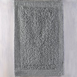 Πατάκι Μπάνιου Rugs Rimmon Grey Cotton Rythmos (60x90) 1Τεμ