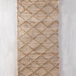 Χαλάκι Floor Rugs Kyra Beige-Ecru Jute Rythmos (120x160) 1Τεμ