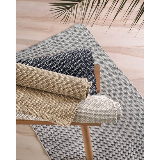 Χαλάκι Floor Rugs Arecibo Beige Cotton Rythmos (70x140) 1Τεμ