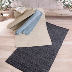 Χαλάκι Floor Rugs Nisyros Beige Cotton Rythmos (70x140) 1Τεμ