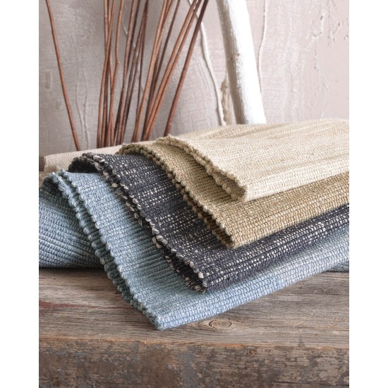 Χαλάκι Floor Rugs Nisyros Beige Cotton Rythmos (70x140) 1Τεμ