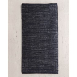 Χαλάκι Floor Rugs Nisyros Dark Grey Cotton Rythmos (60x120) 1Τεμ