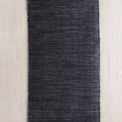 Χαλάκι Floor Rugs Nisyros Dark Grey Cotton Rythmos (70x140) 1Τεμ