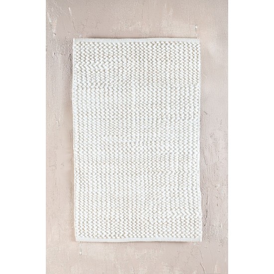 Χαλάκι Floor Rugs Archi Ecru Cotton Rythmos (50x80) 1Τεμ