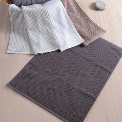 Πατάκι Μπάνιου Floor Rugs Allen Charcoal Cotton Rythmos (50x70) 1Τεμ