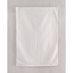 Πατάκι Μπάνιου Floor Rugs Jessica Ecru Cotton Rythmos (50x70) 1Τεμ